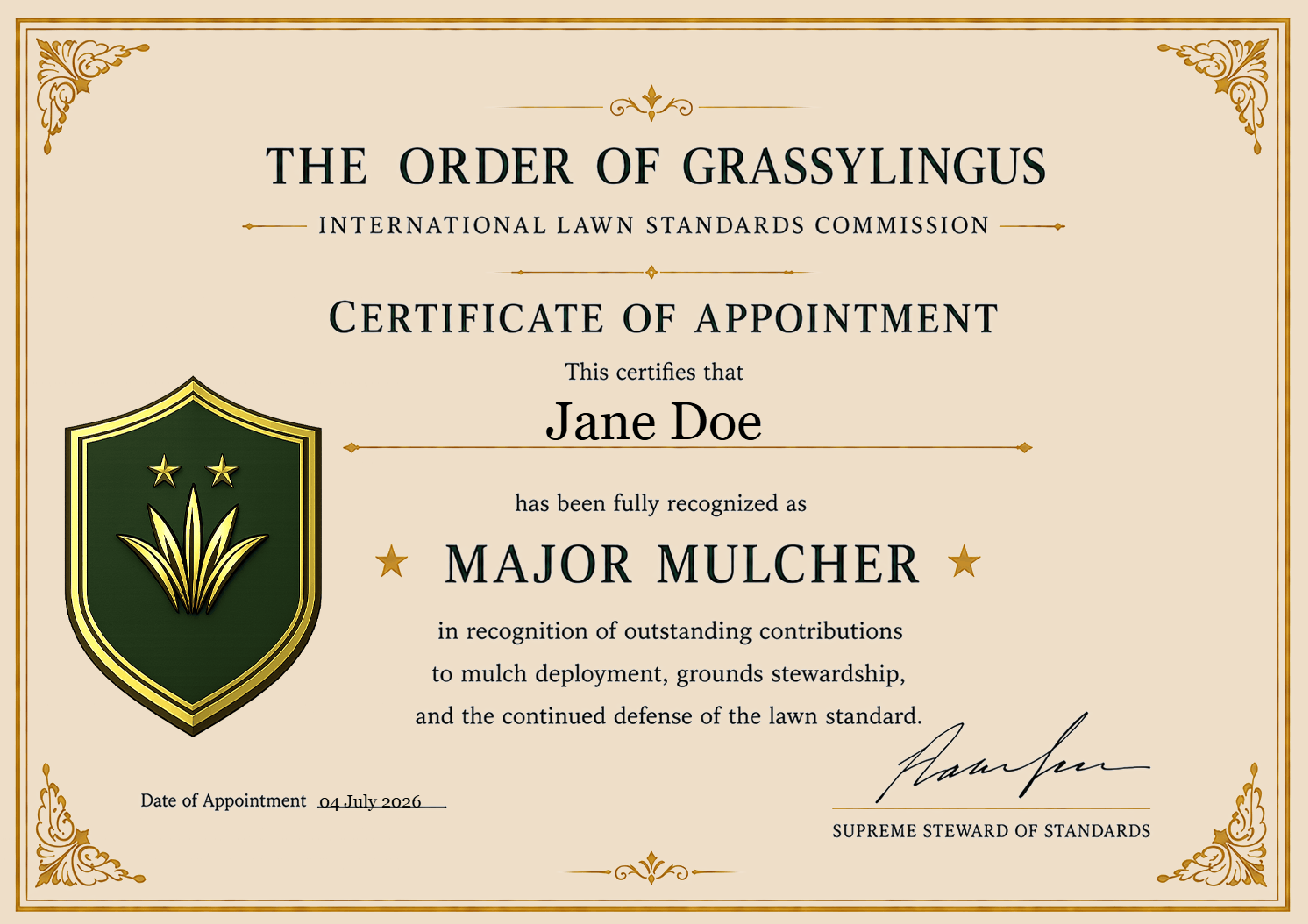 Major
Mulcher